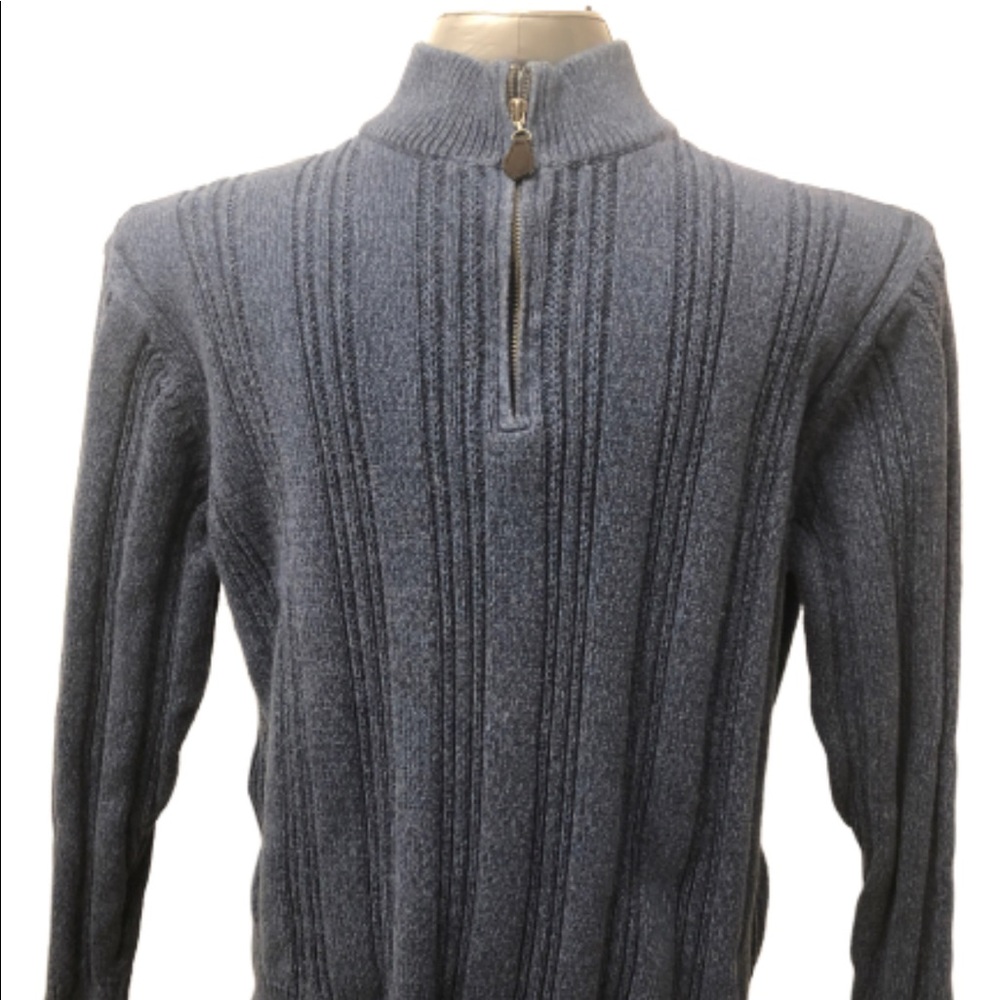 Tasso Elba 1/4 Zip Sweater Knit XL